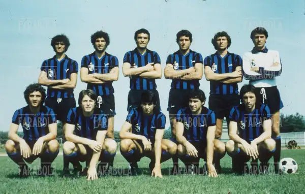 La squadra dell'Inter campione d'Italia, 1980 - Farabola Immagine digitale
