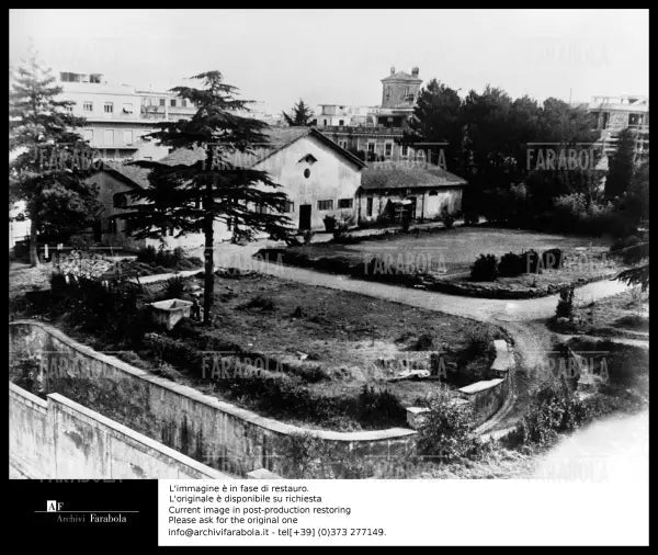 La villa di Ugo Montagna, anni 50 - Farabola Immagine digitale