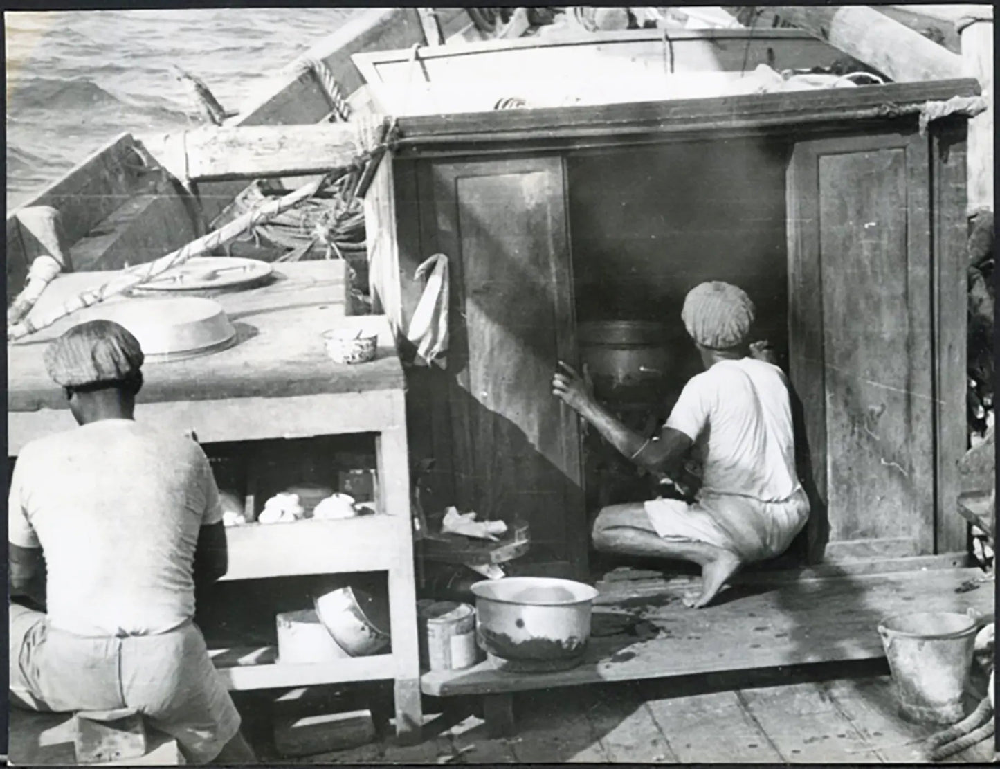 La vita alle Maldive 1959 Ft 5205 - Stampa 20x15 cm - Farabola Stampa ai sali d'argento