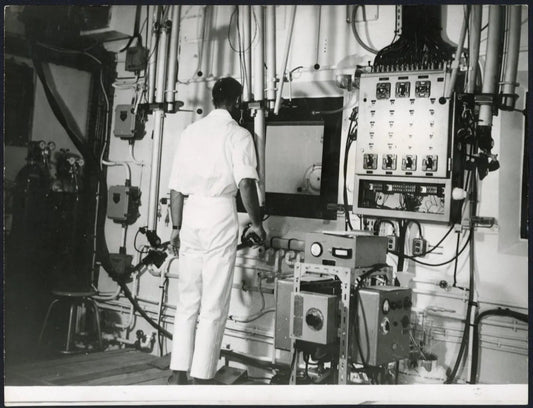 Laboratori nucleari ad Hao 1966 Ft 3337 - Stampa 24x18 cm - Farabola Stampa ai sali d'argento