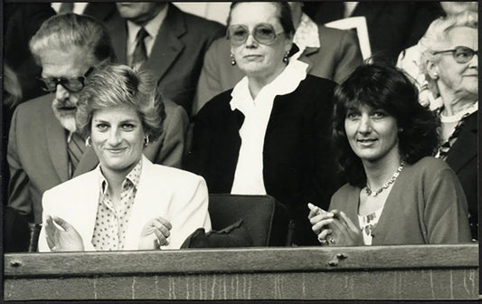 Lady Diana a Wimbledon 1988 Ft 5501 - Stampa 20x12 cm - Farabola Stampa ai sali d'argento