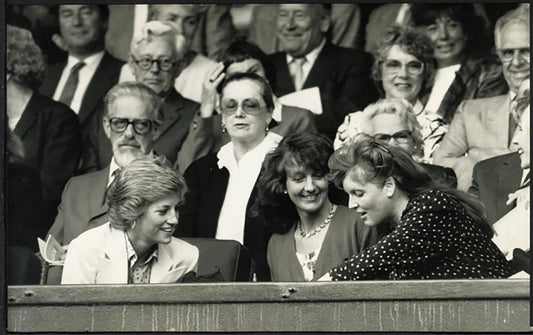 Lady Diana a Wimbledon 1988 Ft 5747 - Stampa 20x12 cm - Farabola Stampa ai sali d'argento