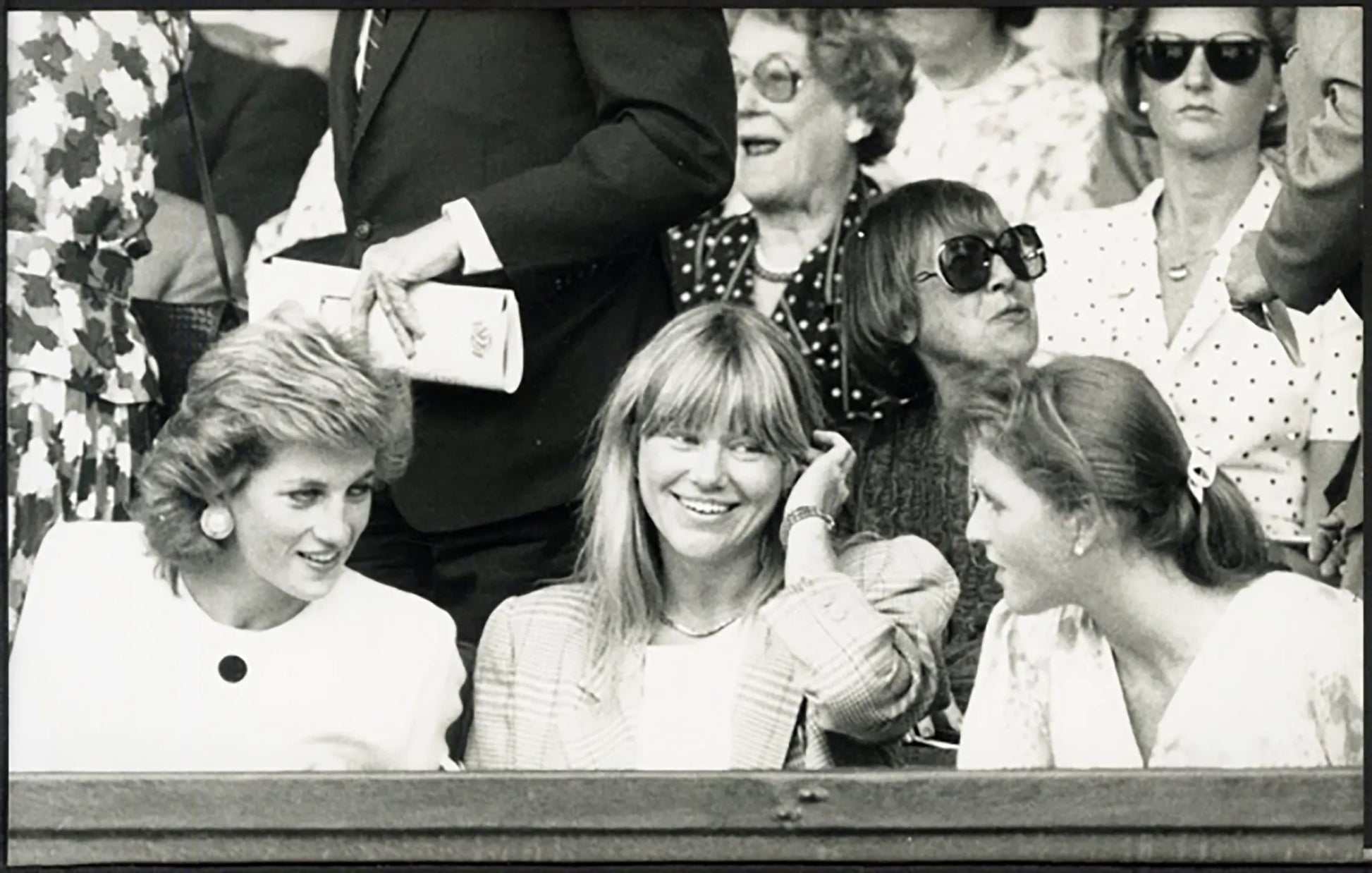 Lady Diana a Wimbledon 1989 Ft 5746 - Stampa 20x12 cm - Farabola Stampa ai sali d'argento