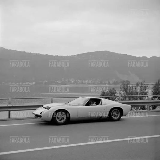 Lamborghini Miura, Lugano, 1968 - Farabola Immagine digitale