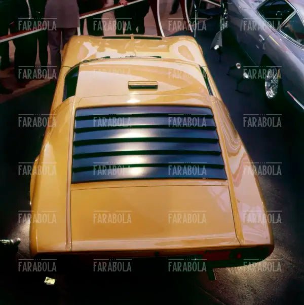 Lamborghini Miura, Salone dell'auto di Parigi, 1966 - Farabola Immagine digitale