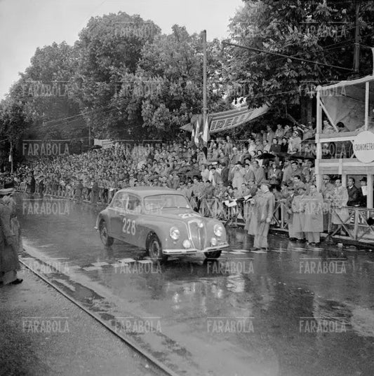 Lancia Aurelia B21, Mille Miglia, 1952 - Farabola Immagine digitale