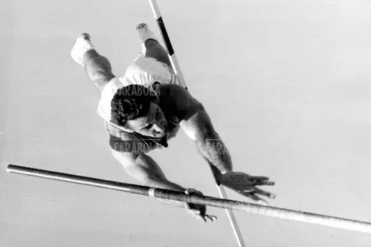 L'atleta Donald George Bragg, Olimpiadi di Roma, 1960 - Farabola Immagine digitale