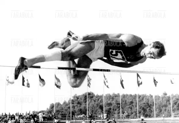 L'atleta Robert Mikhaylovich Shavlakadze, Olimpiadi di Roma, 1960 - Farabola Immagine digitale