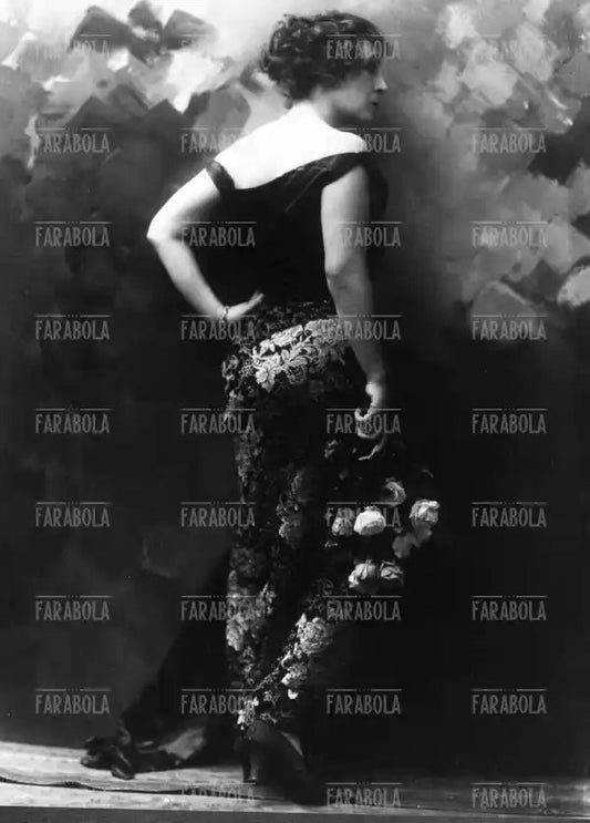 L'attrice Alda Borelli, 1922 - Farabola Immagine digitale