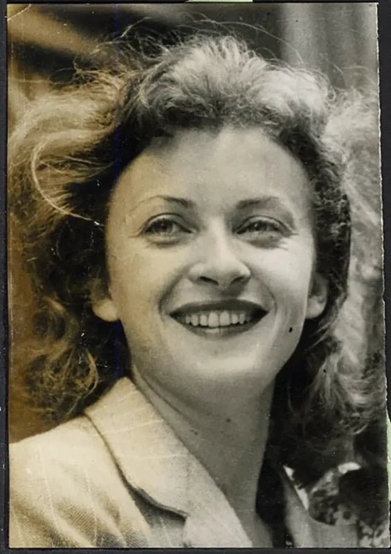 L'attrice francese Denise Noel 1952 Ft 37602 - Stampa 9x13 cm - Farabola Stampa ai sali d'argento
