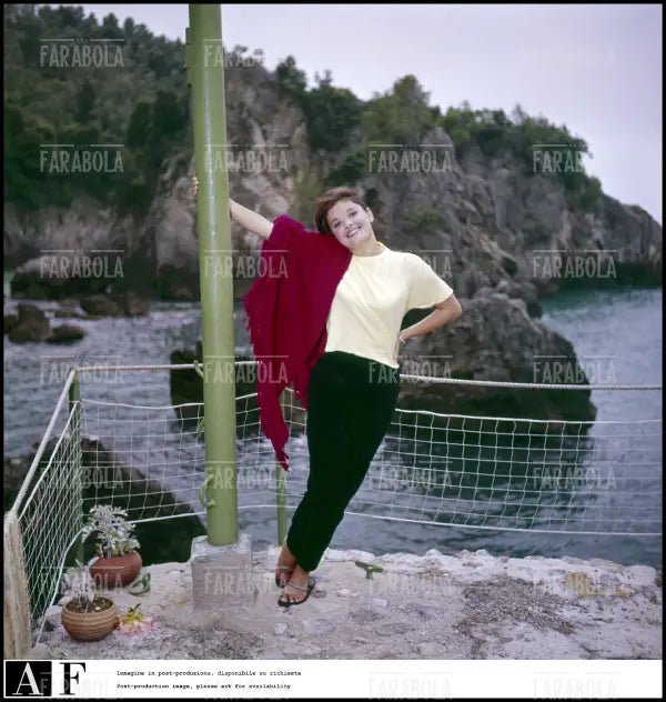 L'attrice Rossana Podestà, 1953 - Farabola Immagine digitale