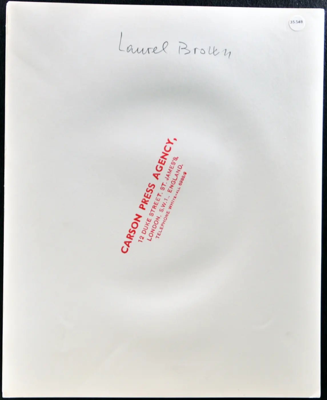 Laurel Brown Modella anni 80 Ft 35548 - Stampa 20x25 cm - Farabola Stampa ai sali d'argento