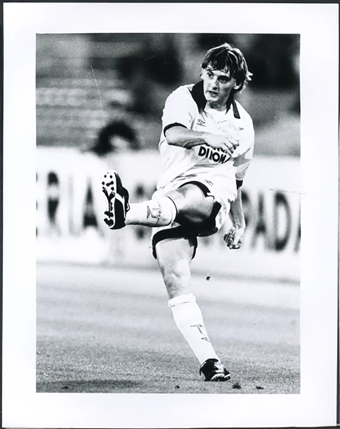 Lazio Beppe Signori stagione 1993 - 1994 Ft 5534 - Stampa 24x30 cm - Farabola Stampa ai sali d'argento