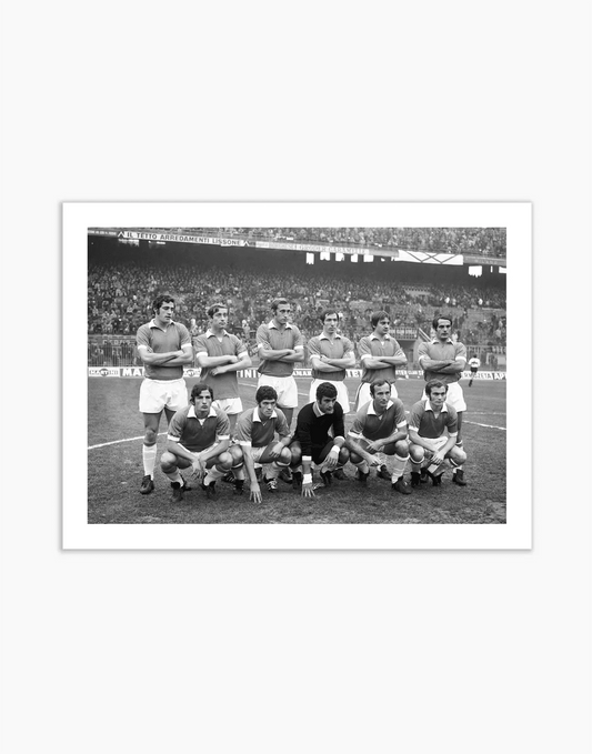 Lazio, Formazione, 1969 - Farabola WhiteWall App Product