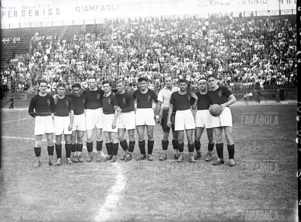 Lazio vs Triestina, 1935 - Farabola Immagine digitale