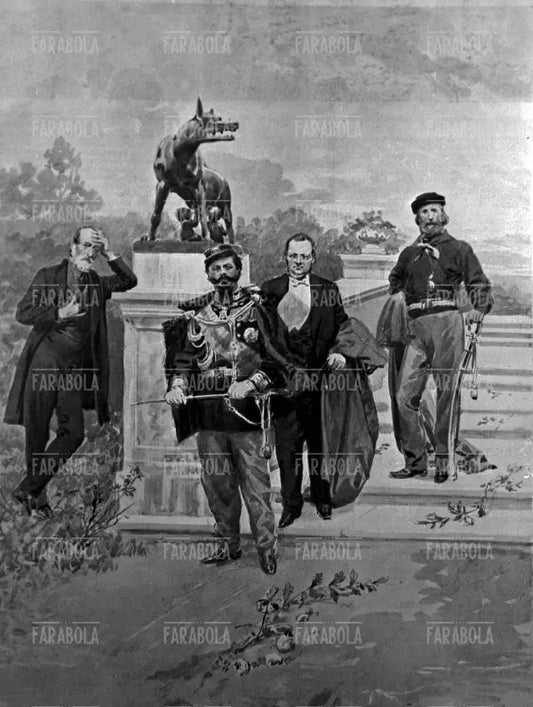Le Glorie Italiane del secolo XIX, 1900 - Farabola Immagine digitale