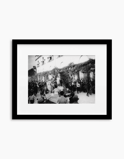 Learco Guerra, Giro d'Italia 1934 — stampa fine art con cornice nera
