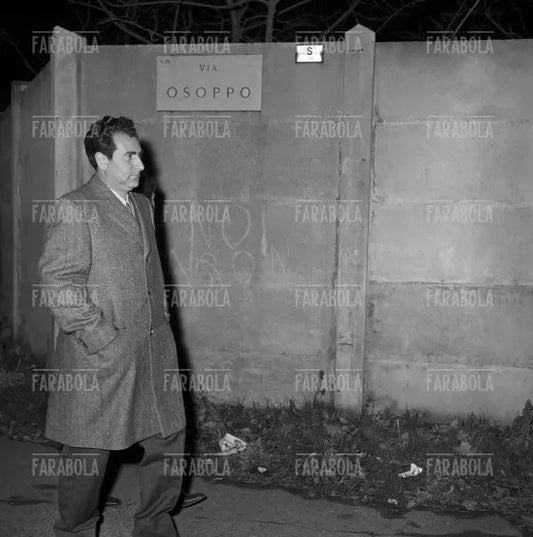 L'ex rapinatore Ugo Ciappina, Milano, 1970 - Farabola Immagine digitale