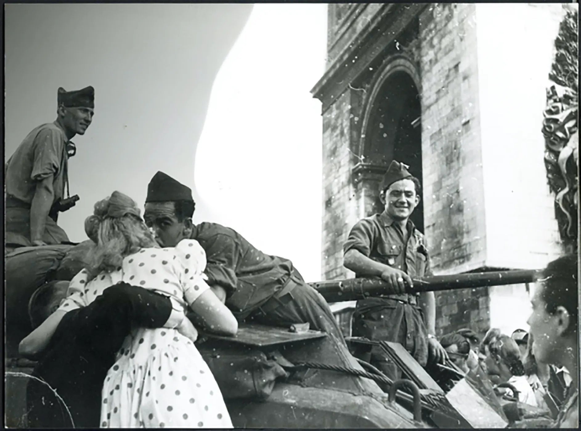 Liberazione di Parigi 1944 Ft 5146 - Stampa 24x18 cm - Farabola Stampa ai sali d'argento (anni 90)