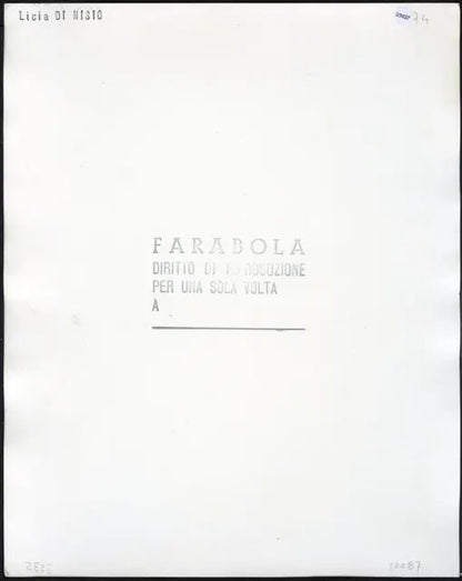 Licia Di Misio 1972 Ft 35927 - Stampa 21x27 cm - Farabola Stampa ai sali d'argento