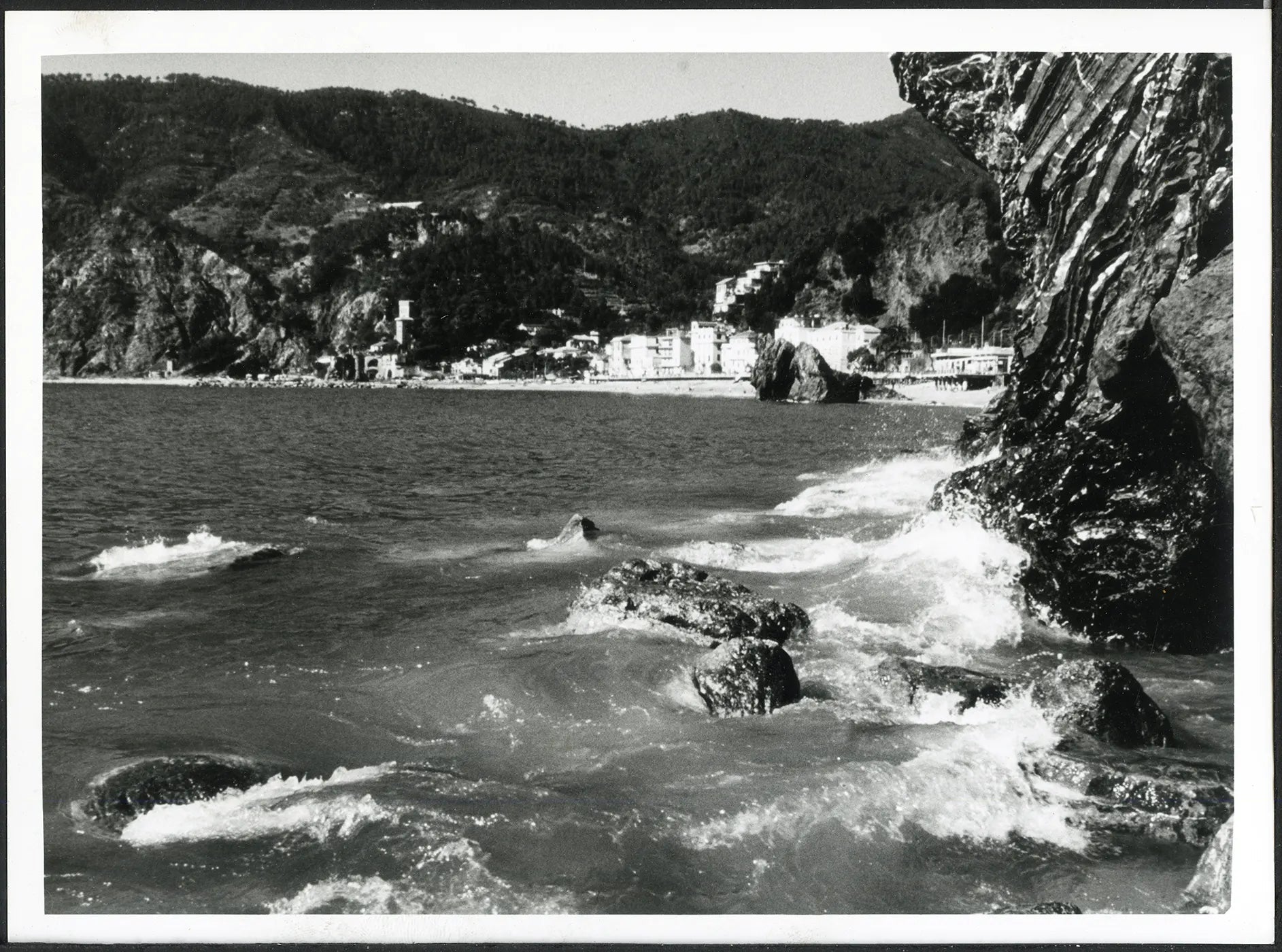 Liguria Cinque Terre anni 90 Ft 36251 - Stampa 24x18 cm - Farabola Stampa ai sali d'argento