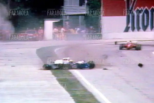 L'incidente mortale di Ayrton Senna, Gp di San Marino, 1994 - Farabola Immagine digitale