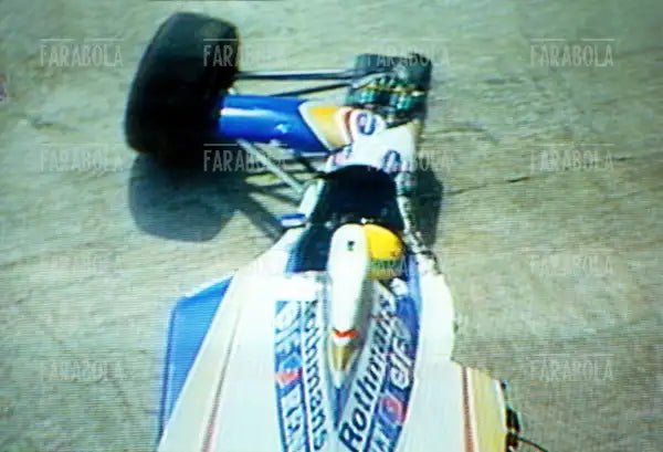 L'incidente mortale di Ayrton Senna, Gp di San Marino, 1994 - Farabola Immagine digitale