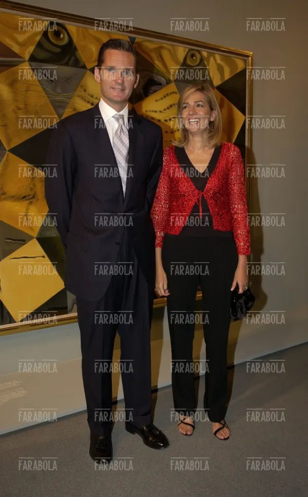 L'infanta Elena di Spagna e il marito Jaime de Marichalar, Festival di Venezia, 2004 - Farabola Immagine digitale