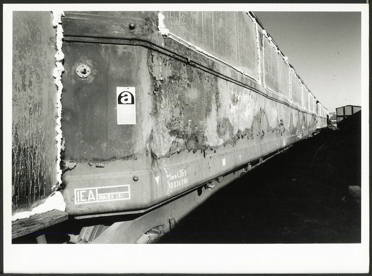 Lingotto Treni all'amianto anni 90 Ft 36126 - Stampa 24x18 cm - Farabola Stampa ai sali d'argento