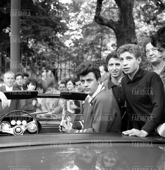 Little Tony al Cantagiro, Milano, 1962 - Farabola Immagine digitale