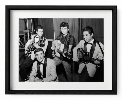 Little Tony and his brothers, 1960 - Farabola Fotografia