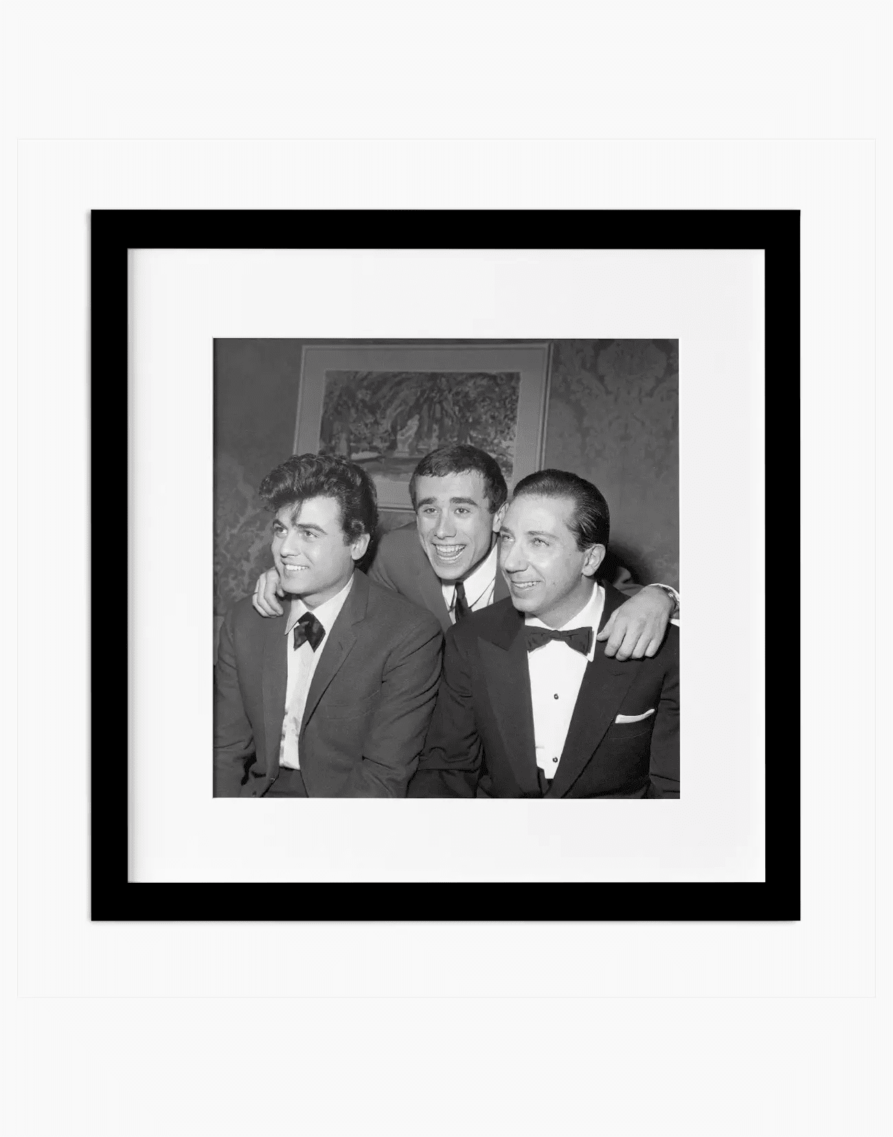 Little Tony e Mike Bongiorno, Sanremo 1964 - Farabola WhiteWall App Product