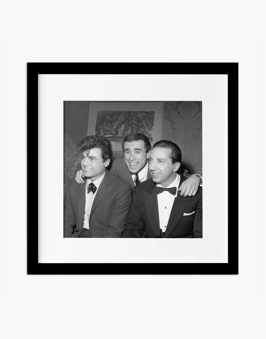 Little Tony e Mike Bongiorno, Sanremo 1964 - Farabola WhiteWall App Product