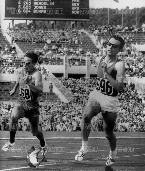 Livio Berruti e Lester Nielson, Olimpiadi di Roma, 1960 - Farabola Immagine digitale