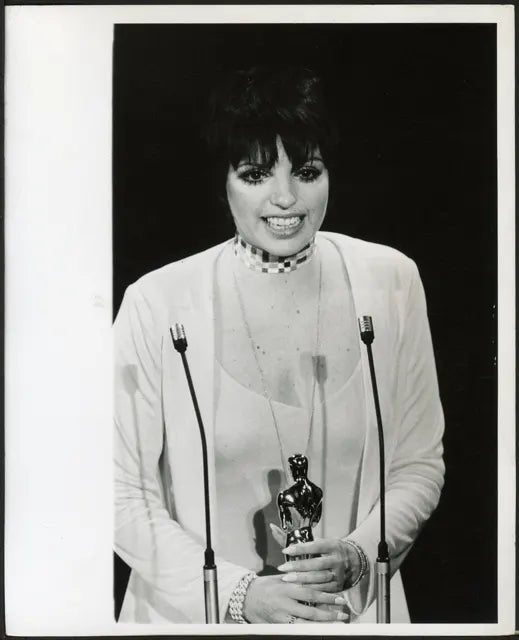 Liza Minnelli premio Oscar 1973 Ft 35710 - Stampa 20x25 cm - Farabola Stampa ai sali d'argento