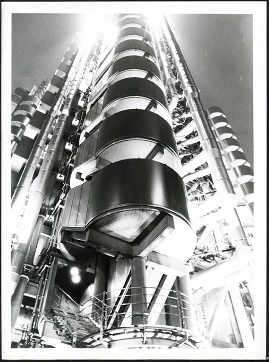 Lloyds Building Londra anni 90 Ft 38069 - Stampa 24x18 cm - Farabola Stampa ai sali d'argento