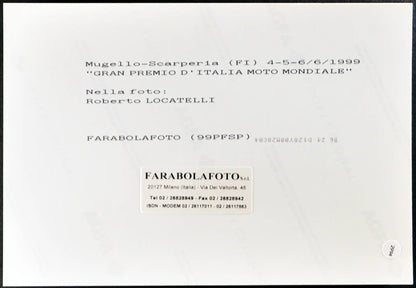 Locatelli Motomondiale 1999 Ft 2994 - Stampa 20x15 cm - Farabola Stampa ai sali d'argento