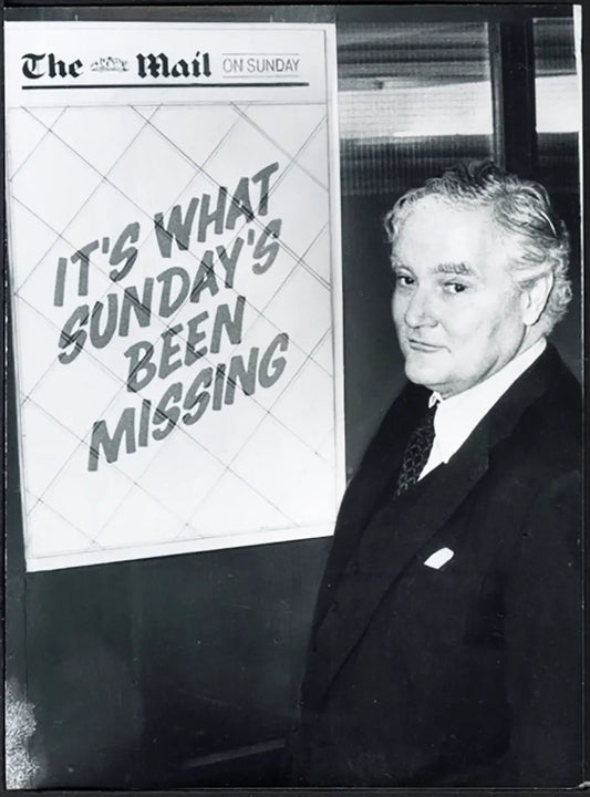 Lord Rothermere e il Daily Mail 1981 Ft 36625 - Stampa 20x15 cm - Farabola Stampa ai sali d'argento