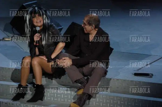 Loredana Bertè e Adriano Celentano, RockPolitiK, 2005 - Farabola Immagine digitale
