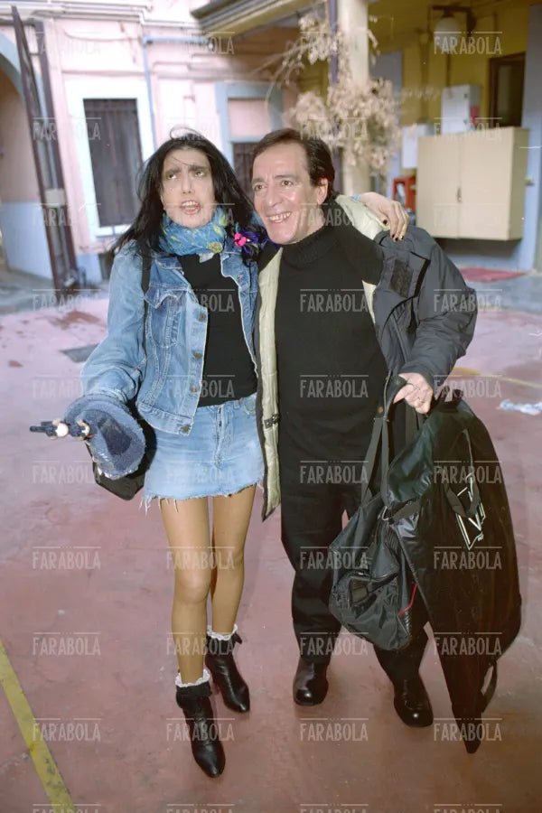 Loredana Bertè e Mino Reitano, Milano, 2002 - Farabola Immagine digitale