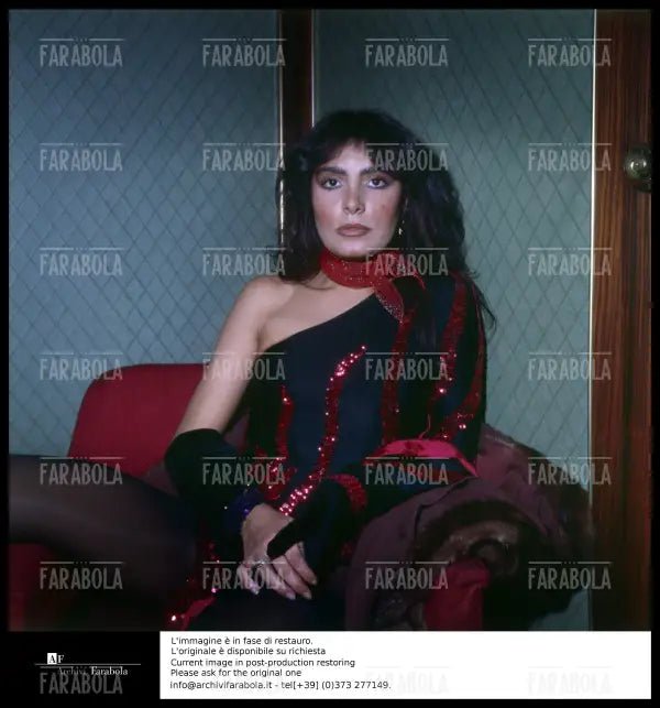 Loredana Bertè, Festival di Sanremo, 1975 - Farabola Immagine digitale