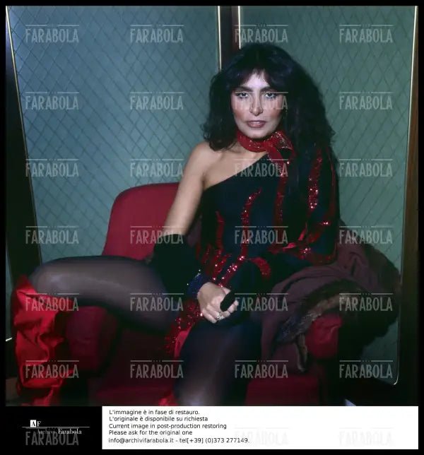 Loredana Bertè, Festival di Sanremo, 1975 - Farabola Immagine digitale