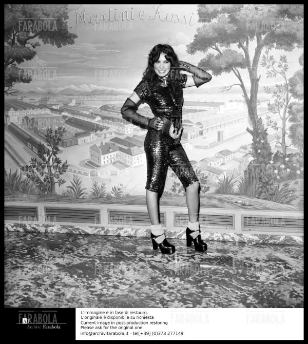 Loredana Bertè, Milano, 1974 - Farabola Immagine digitale
