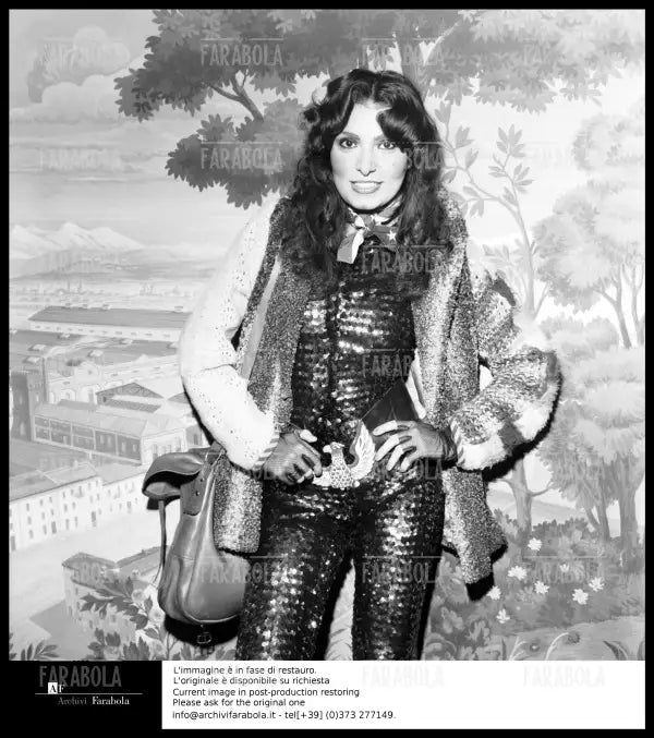 Loredana Bertè, Milano, 1974 - Farabola Immagine digitale