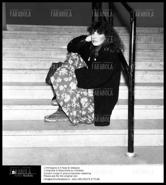 Loredana Bertè, Milano, 1975 - Farabola Immagine digitale