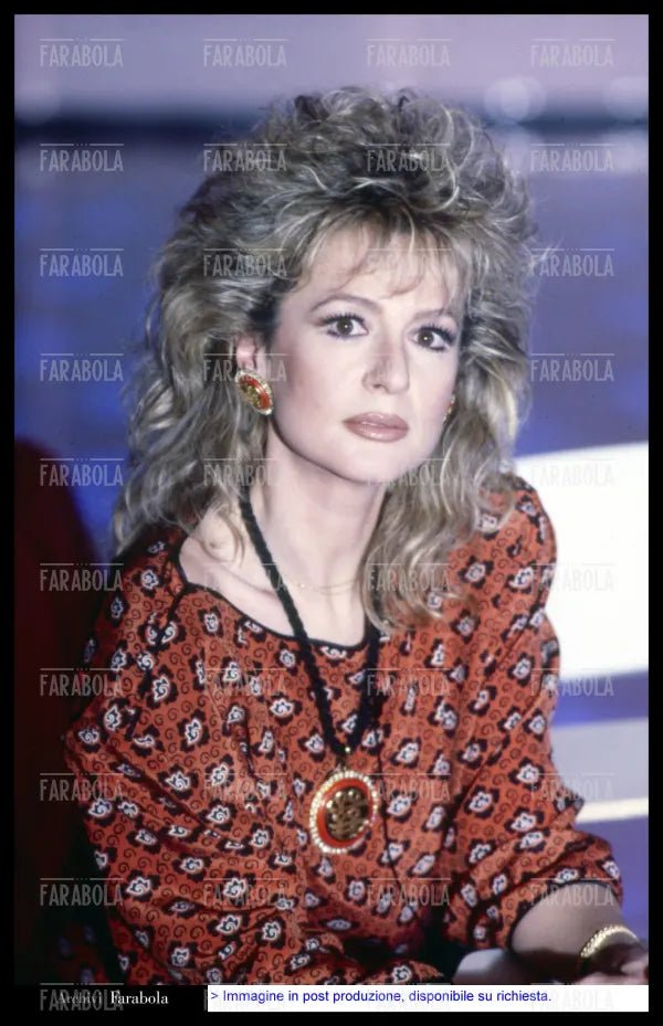 Loretta Goggi, Il bello della diretta, 1986 - Farabola Immagine digitale
