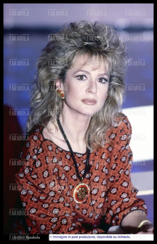 Loretta Goggi, Il bello della diretta, 1986 - Farabola Immagine digitale