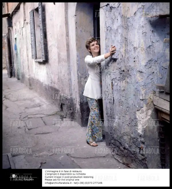 Loretta Goggi, Milano, 1969 - Farabola Immagine digitale