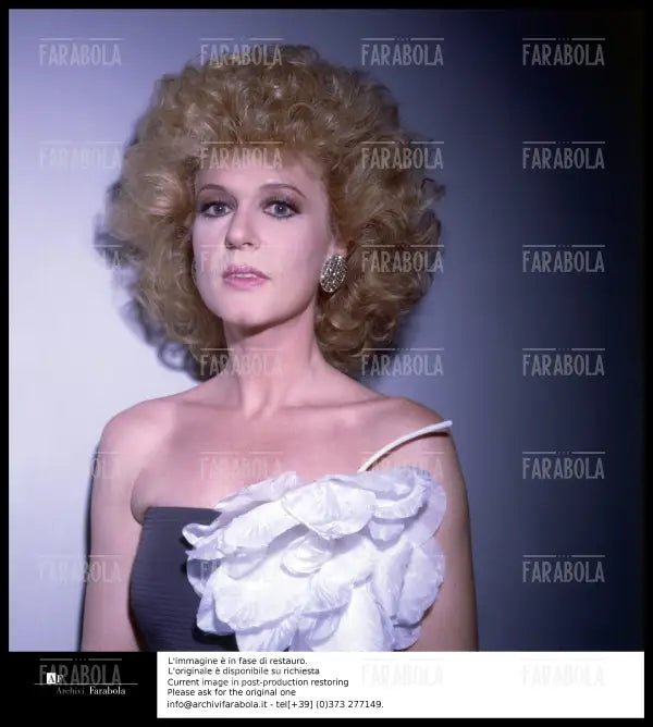 Loretta Goggi, Saint Vincent, 1985 - Farabola Immagine digitale