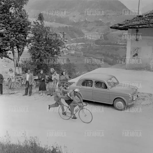 Louis Caput, Giro d'Italia, 1955 - Farabola Immagine digitale